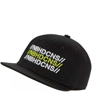 Converse x Neighborhood 6 Panel Cap 10018151-A01 Black NWT Urban Skate NWT